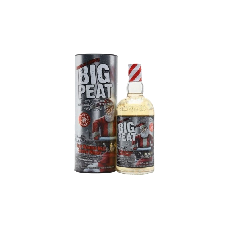 Big Peat Whisky Natural Cask Strenght Christmas Limited Ed.