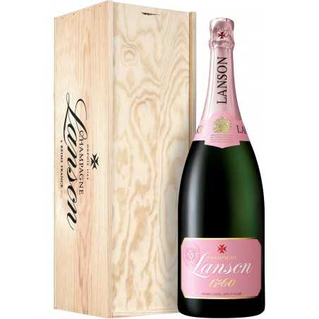 Champagne "Rosè Label" - Lanson Magnum 1,5 lt.