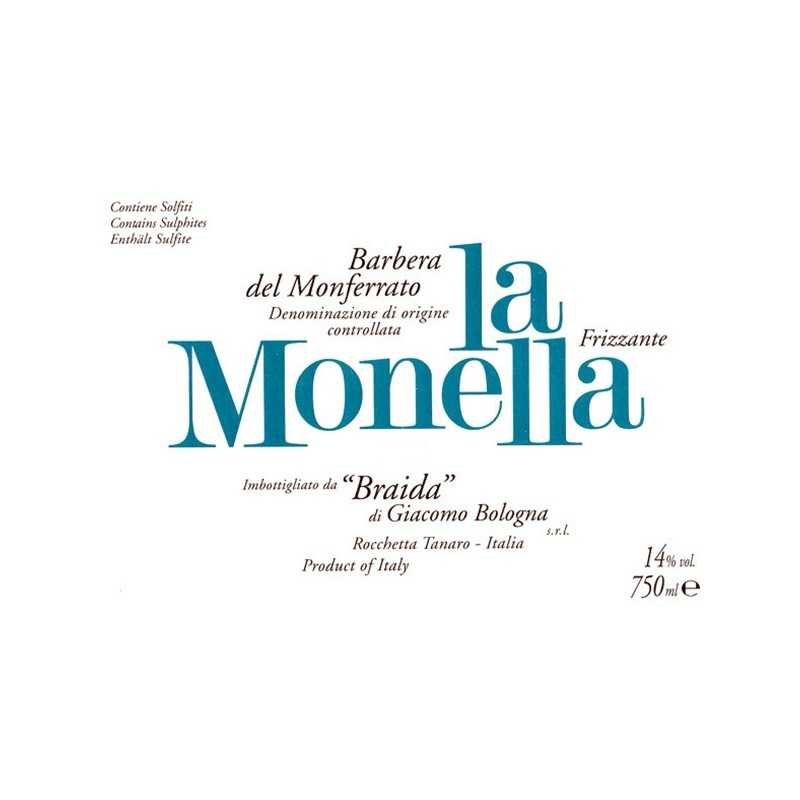 Barbera Vivace "La Monella" 2018 - Braida