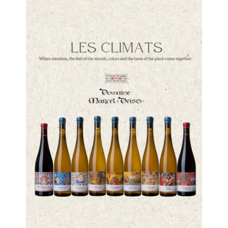 "Les Climats" Cassa Mista 9 Bottiglie - Marcell Deiss