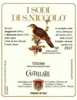 I Sodi di San Niccolò 2012 - Castellare di Castellina
