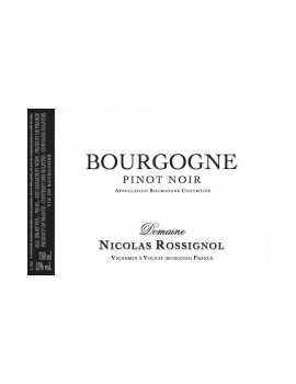 Bourgogne Pinot Noir 2016 - Nicolas Rossignol